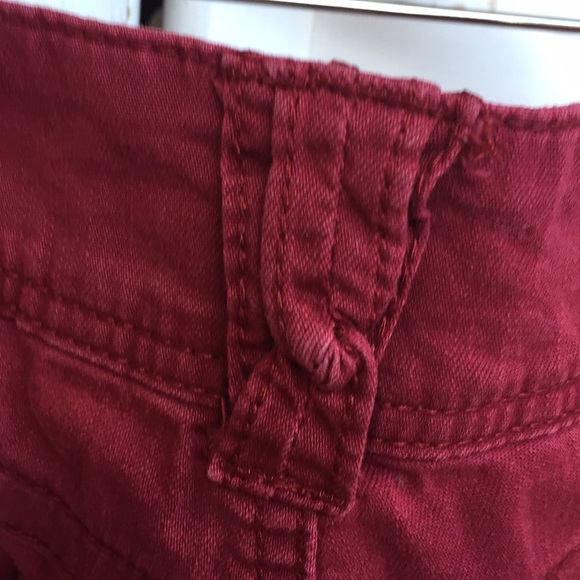 Burgundy jeans - Picture 6 of 7